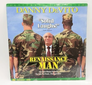Renaissance Man (Laserdisc, 1995) Danny DeVito NEW And SEALED Widescreen - Picture 1 of 10