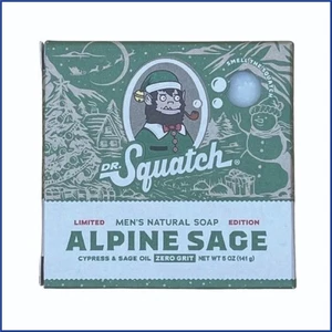 Jabón de salvia alpina Dr. Squatch grano cero 5 oz - Imagen 1 de 12