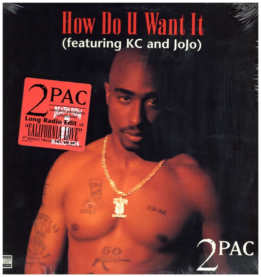 2Pac - How Do U Want It '96 12" US ORG! EX/NM W/S - Photo 1/4