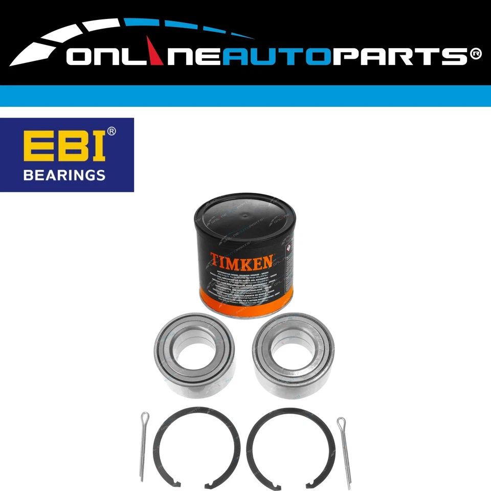 Front Wheel Bearing Kits + Grease for Hyundai Elantra FC XD 4cyl 1.8L 2.0L 00~06 - Image 1 of 1