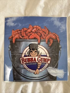 Original 1996 BUBBA GUMP SHRIMP CO. RESTAURANT 1st Menu, Monterey, CA - Picture 1 of 9