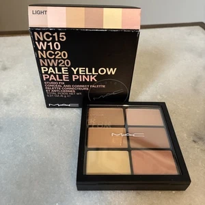 MAC Studio Fix Conceal and Correct Palette LIGHT  NC15 W10 NC20 NW20  - Picture 1 of 3