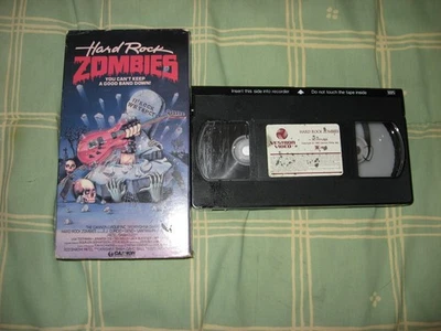 Hard rock zombies/vhs/ted wells/vestron - Image 1 of 2