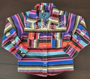 Toddler 2T Girls' Cowgirl Long Sleeve Snap Western Shirt Halloween - Picture 1 of 6