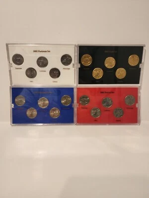 2002 Platinum/Gold/Philadelphia/Denver State Coin Collection - Image 1 of 2