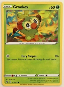 Pokemon Shining Fates Grookey 11/72 NM/M  - Picture 1 of 1