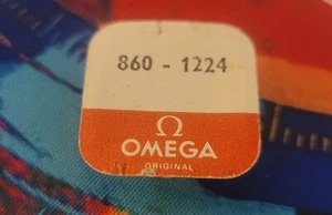 Omega 860 1224 Center Wheel with Cannon Pinion, New Sealed Genuine - Picture 1 of 2