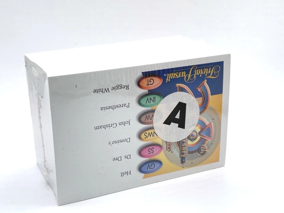 Колода из 100 карточек Trivial Pursuit 20th Anniversary Edition НОВАЯ! - Изображение 1 из 1