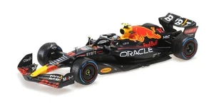 Red Bull RB18 Sergio Perez #11 Monaco GP 2022 Rain Tyre Version 1/18 Minichamps - Picture 1 of 3