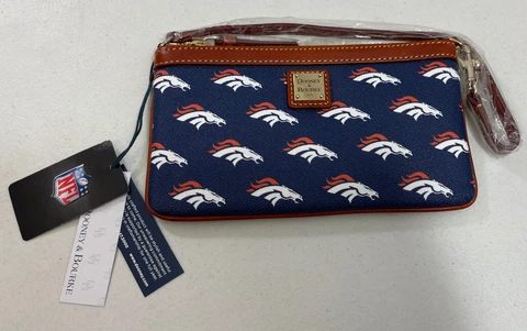 Women’s Dooney & Bourke NFL Denver Broncos Large Wristlet Purse Cover