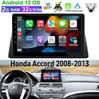 Car Radio Audio GPS Nav Head Unit WIFI Tablet CarPlay For Honda Accord 2008-2013