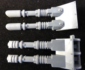 Predator Tank Annihilator Lascannons - Warhammer 40K Space Marines Model Parts - Foto 1 di 2