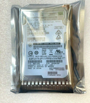 For HPE 870757-B21 870794-001 2.5" 600GB 12Gb/s SAS 15K SFF SC HDD Hard Drive US - Image 1 of 3