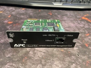 AP9606 APC Web/SNMP Management SmartSlot Card - Picture 1 of 1
