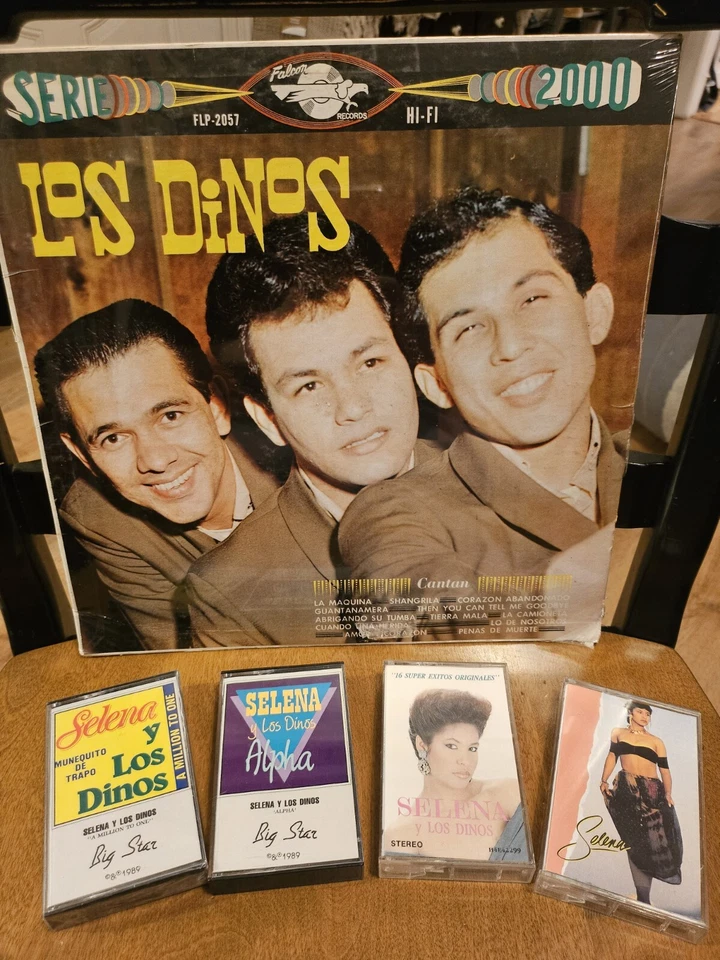 RARE SELENA Y LOS DINOS Tapes $ Los Dinos Record  - Image 1 of 4