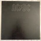 AC/DC BACK IN BLACK VINTAGE VINYL LP 1980