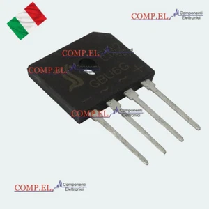 GBU6G GBU6 G DIODENBRÜCKE 4A 600V GBU 4 Pin - Bild 1 von 1