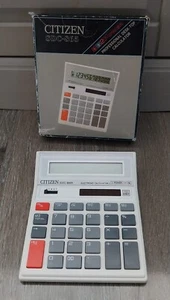 CITIZEN SDC-865 Electronic Calculator Solar Powered **Vintage** - Picture 1 of 5