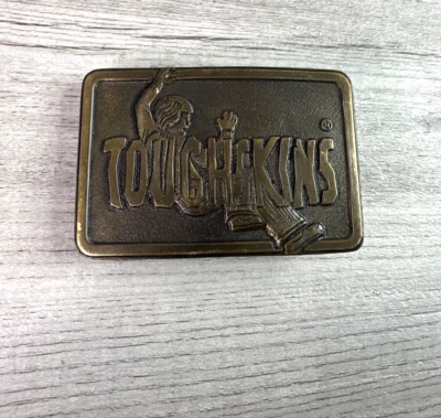 Vintage Toughskins Children's Jeans 1970’s Brass Belt Buckle Sears Brand - Image 1 of 4