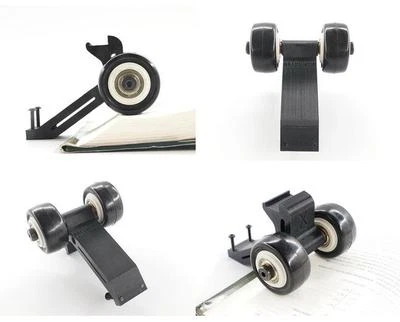 1/5 rc car part Wheelie bar 2 wheels rise head for Traxxas X-MAXX XMAXX 3D print - Image 1 of 2