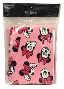 Baby Gap Disney Pajamas Minnie Mouse And Daisy Size 4 Snug Fit New