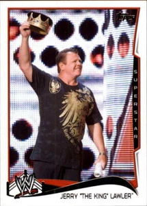2014 Topps WWE #24 Jerry The King Lawler - Picture 1 of 1