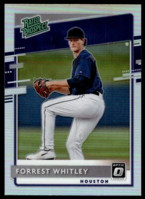 2020 DONRUSS OPTIC RATED ROOKIE HOLO Forrest Whitley R45 Houston Astros #RP-9 - Image 1 of 2