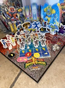 Mighty Morphin Power Rangers Complete Board Game Vintage 1993 By Milton Bradley - Picture 1 of 8