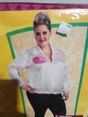 XX 17751 Chaqueta Rosa Damas Años 50 Mujer Disfraz Rubíes Foto 1 de 2