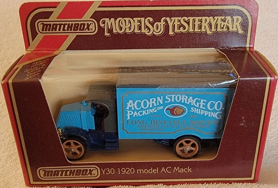 Matchbox Models of Yesteryear Y30 1920 AC Mack Acorn Storage 1 43