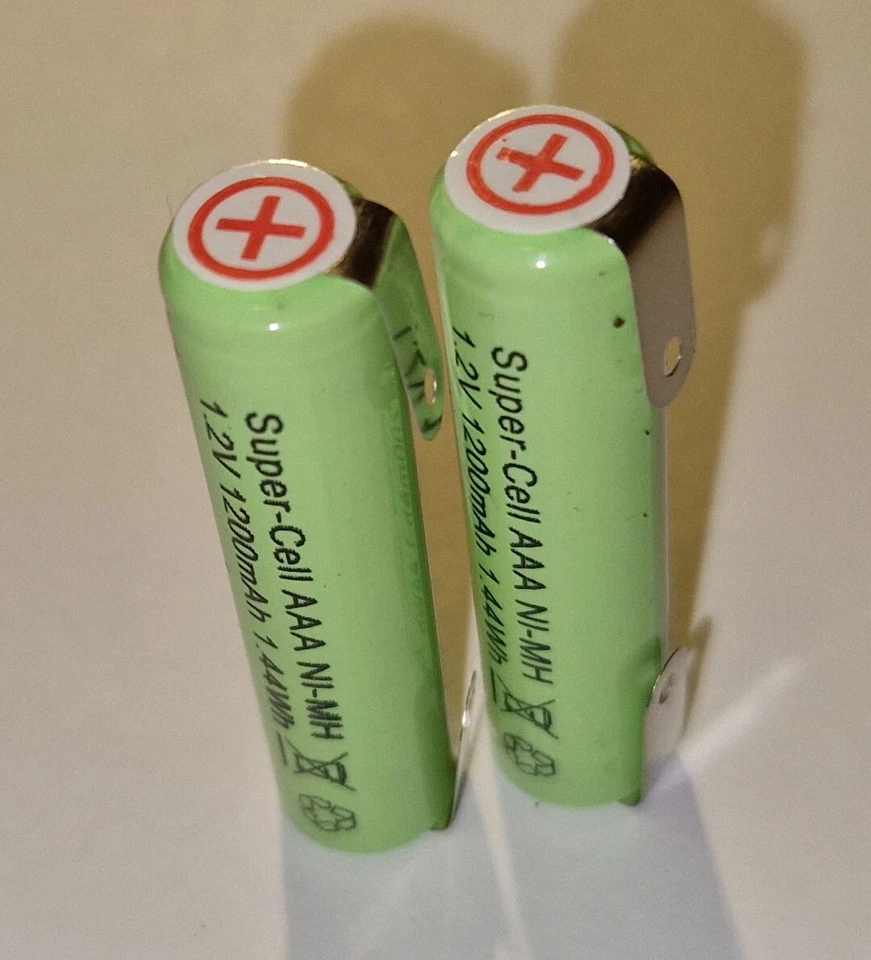 2x Batteria per Braun MGK3245 Type 5514 MGK7020 MGK7221 MGK3060 Type 5514 1200mAh - Immagine 1 di 2