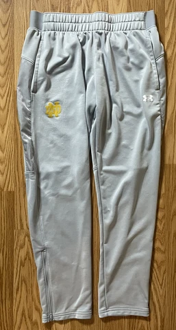 Notre Dame Football Team Issued Under Armour Pants Size Medium Cover