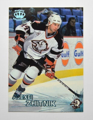 1997-98 Pacific Ice Blue #236 Alexei Zhitnik (Print Run: 67) - Image 1 of 2
