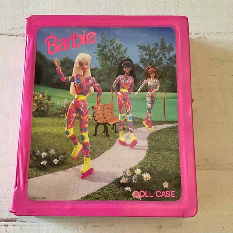 Vintage 1995 mattel Barbie Carrying case Cover