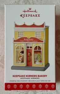 2017 Hallmark Ornament Keepsake Korners Collection Bakery Shop Town Model New - Picture 1 of 2