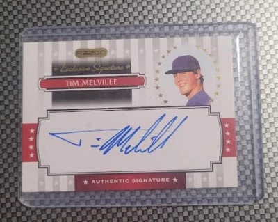 2008 Razor Signature Series - Exclusive Signatures #ES-32 Tim Melville (AU, RC) - Image 1 of 2