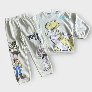 Disney Toy Story Boys Pullover Sweatshirt and Joggers 2 Piece Set Size 7 - Picture 1 of 12