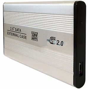 ESTERNO BOX CASE DISK 2,5" HARD SATA HD USB II 2,5 DRIVE PORTATILE zj - Photo 1/11
