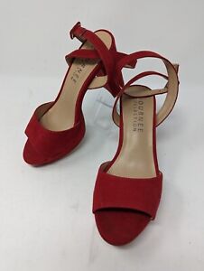 Journee Collection Women's Nairri Platform Heel Sandals - Red US Size 6