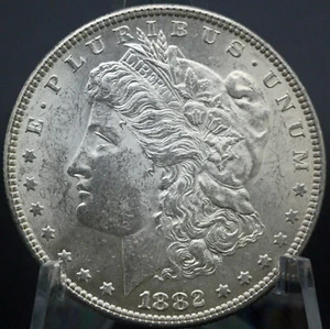 1882 SEHR HOCHWERTIGER MORGAN SILBER DOLLAR AUSWAHL BANKFRISCH   - Bild 1 von 2