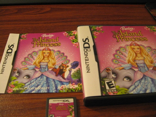 Activision Nintendo DS Барби как остров принцесса б/у Бесплатная доставка - Изображение 1 из 1