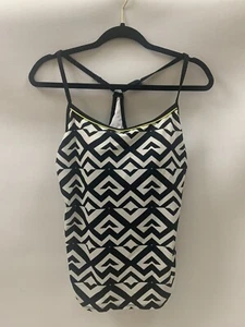 South Point Black & White Padded Racer back Tankini, Women’s SZ 10 - Picture 1 of 9