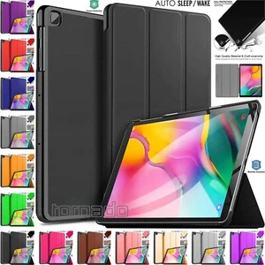 Cover For Tablet Samsung Galaxy Tab A 10.1" Inch 2019 Leather Smart Stand Case - Picture 1 of 8