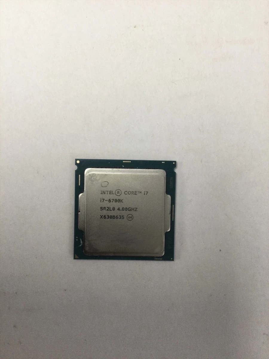 Intel Computer Processors Intel Core i7-6700K Processor Model for
