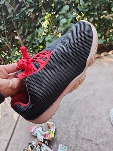 Nike Air Jordan Future Low Black Red White Size 12 Sneakers 718948-001 No Insole - Picture 1 of 8