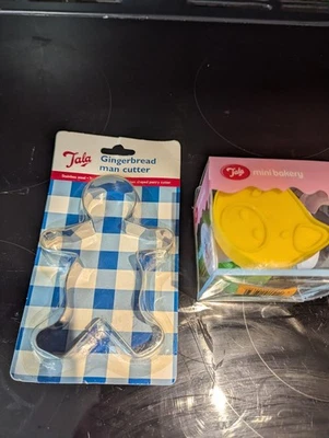 TALA Children’s Baking Gingerbread Man and Animal Cutters - Unused New - Image 1 of 4