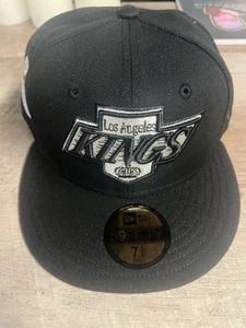 Los Angeles Kings Styll Canada Exclusive New Era 59Fifty NHL Pack Hat 7 1/4 - Picture 1 of 5