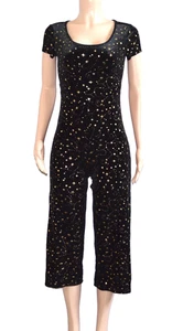 Stitch and Pine Fred Meyer Girls Velour Jumpsuit Casual Size L (14) - Picture 1 of 4