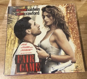 Fair Game 1995 LaserDisc Widescreen LD Cindy Crawford William Baldwin SEALED - Picture 1 of 2