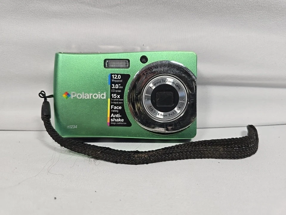 UNTESTED Polaroid T1234 12.0MP Digital Camera - UNTESTED - Image 1 of 4